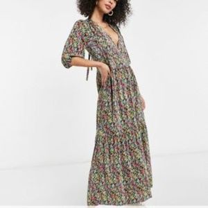 ASOS Tall V-neck Maxi Dress
